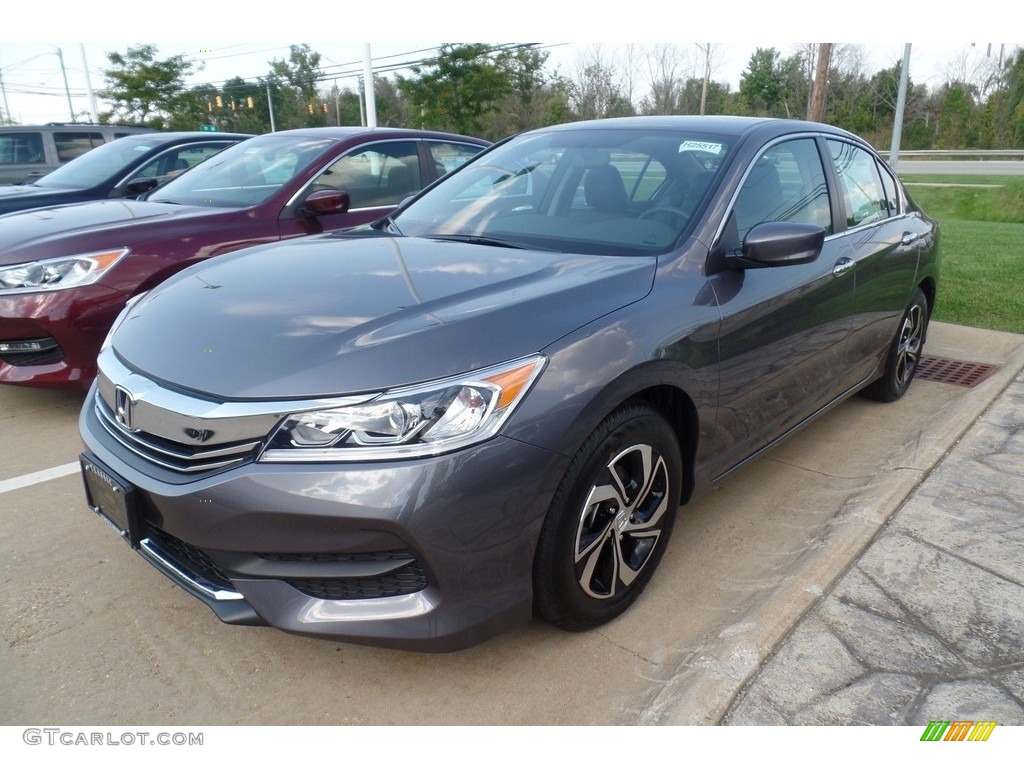 Modern Steel Metallic 2017 Honda Accord LX Sedan Exterior Photo #118777486