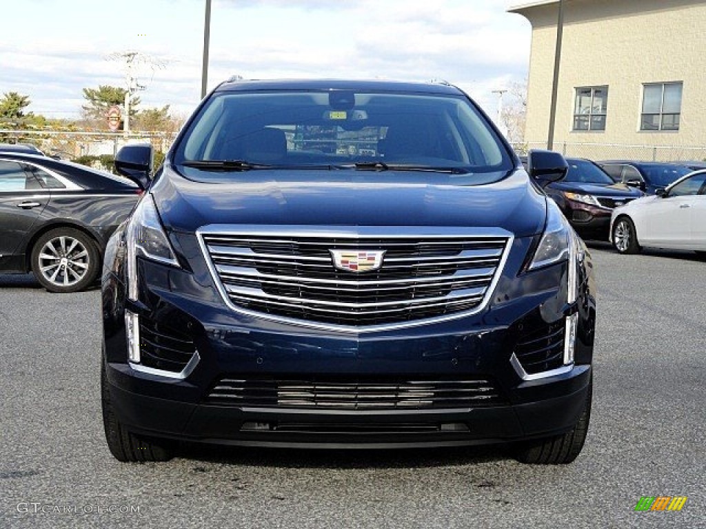 Dark Adriatic Blue Metallic 2017 Cadillac XT5 Premium Luxury Exterior Photo #118778278