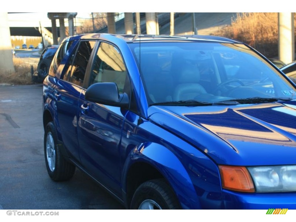2004 VUE V6 AWD - Electric Blue / Gray photo #5