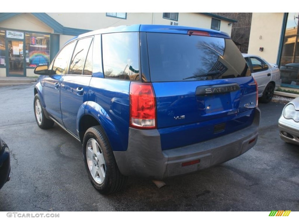 2004 VUE V6 AWD - Electric Blue / Gray photo #9