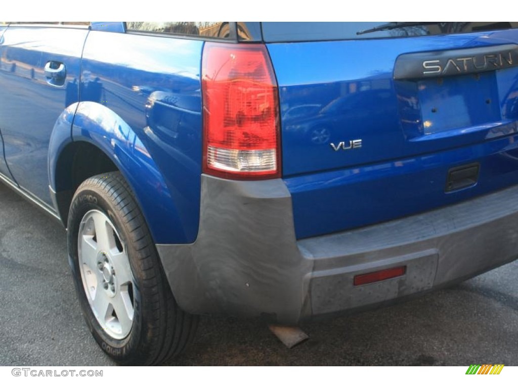 2004 VUE V6 AWD - Electric Blue / Gray photo #10
