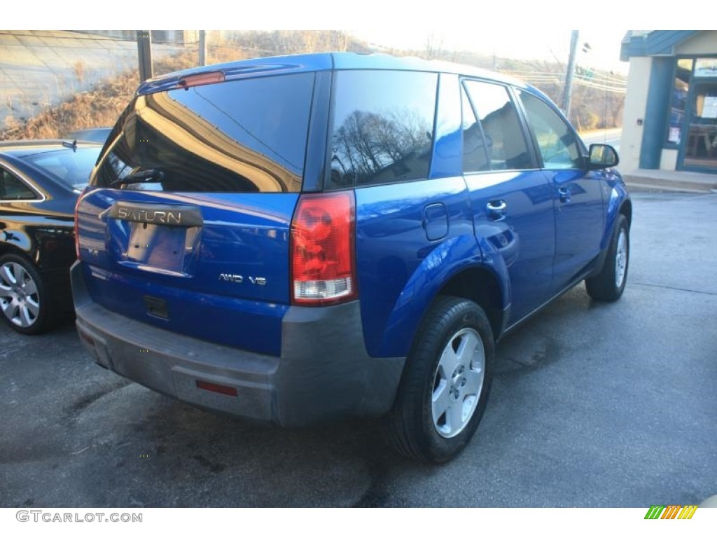 2004 VUE V6 AWD - Electric Blue / Gray photo #11