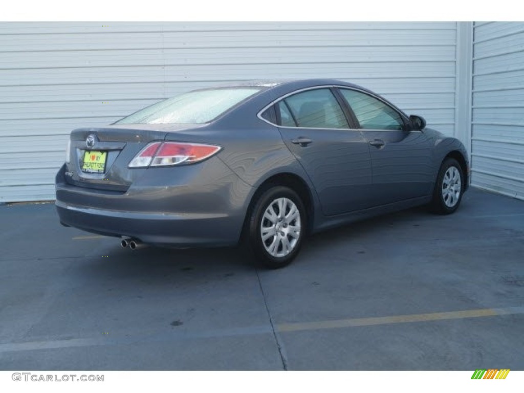 2010 MAZDA6 i Sport Sedan - Comet Gray Mica / Black photo #7