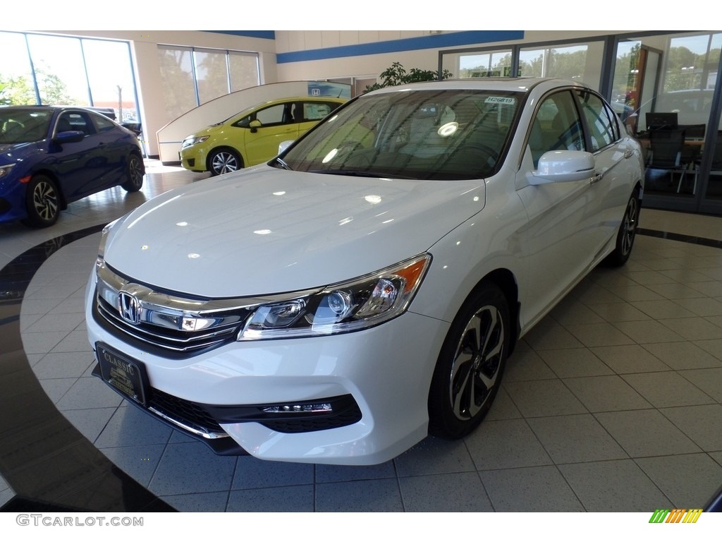 2017 Accord EX-L Sedan - White Orchid Pearl / Ivory photo #1