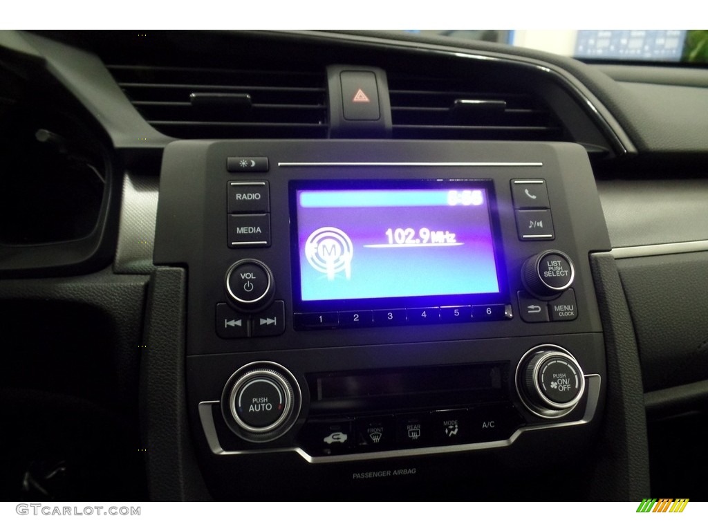 2017 Civic LX Sedan - Modern Steel Metallic / Gray photo #16