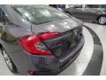 2017 Modern Steel Metallic Honda Civic LX Sedan  photo #27