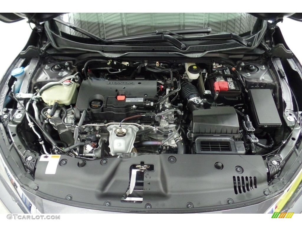 2017 Civic LX Sedan - Modern Steel Metallic / Gray photo #29