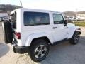 2017 Bright White Jeep Wrangler Sahara 4x4  photo #6