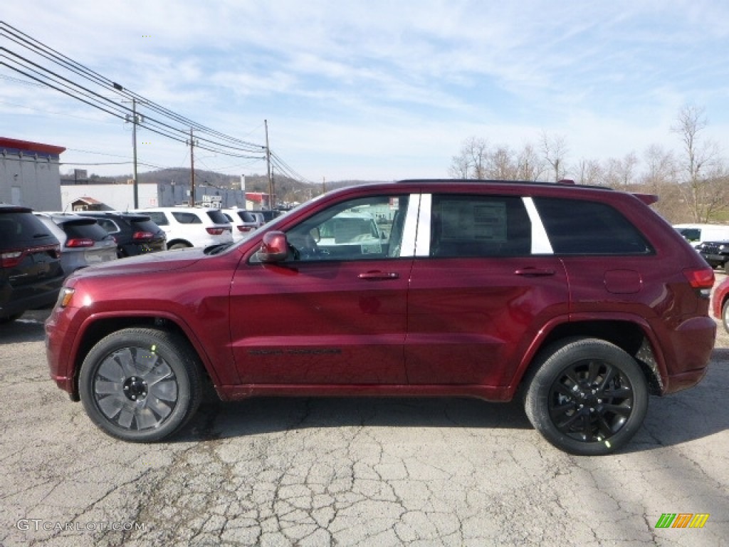 2017 Grand Cherokee Laredo 4x4 - Velvet Red Pearl / Black photo #2