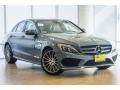 Selenite Grey Metallic 2017 Mercedes-Benz C 300 Sedan Exterior
