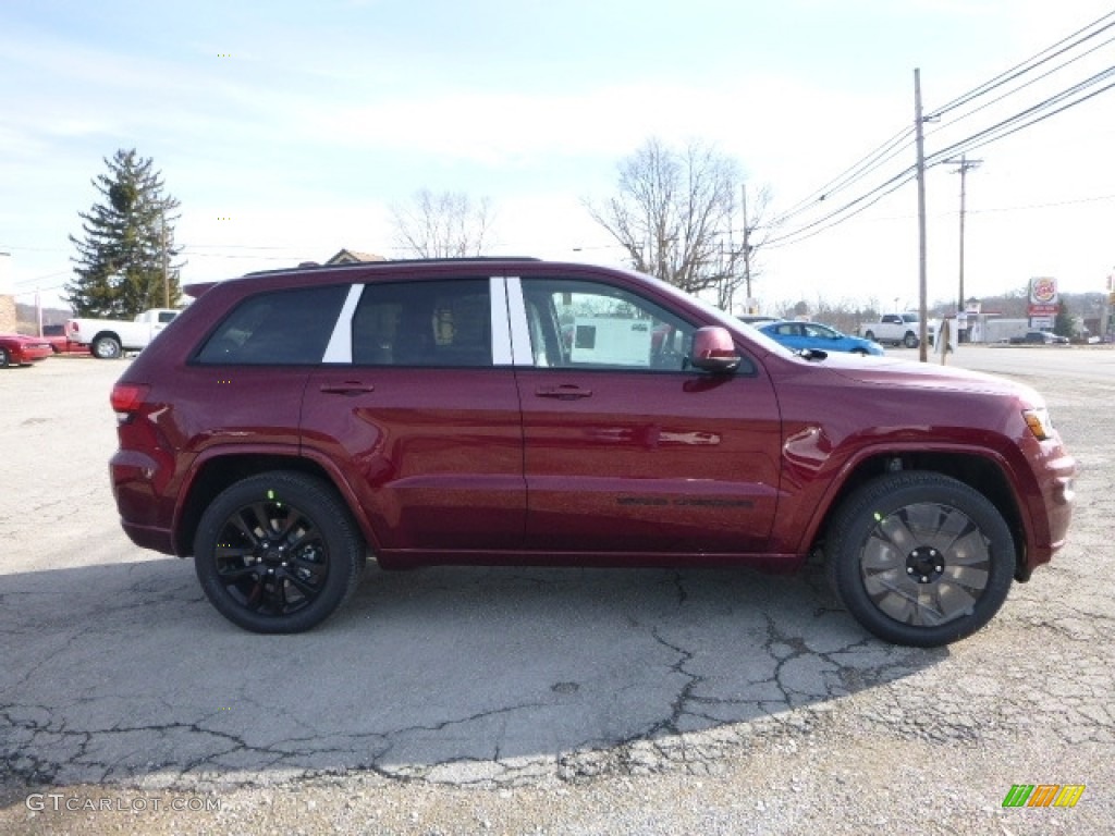 2017 Grand Cherokee Laredo 4x4 - Velvet Red Pearl / Black photo #8