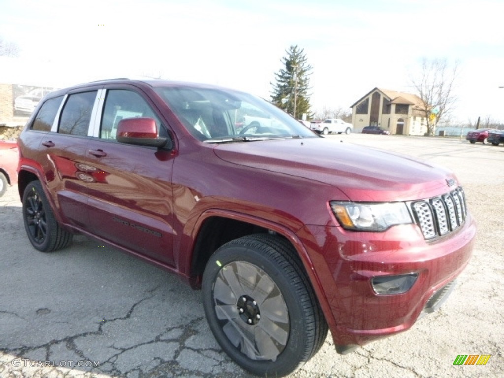 2017 Grand Cherokee Laredo 4x4 - Velvet Red Pearl / Black photo #12