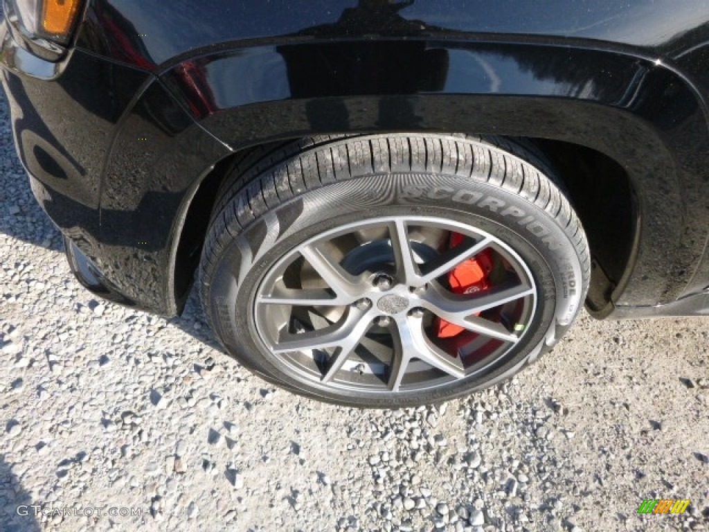 2017 Grand Cherokee SRT 4x4 - Diamond Black Crystal Pearl / Black/Sepia photo #2