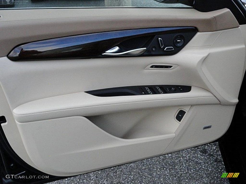 2017 Cadillac CT6 3.6 Platinum AWD Sedan Platinum Very Light Cashmere/Maple Sugar Door Panel Photo #118786951
