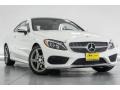 Polar White 2017 Mercedes-Benz C 300 Coupe Exterior