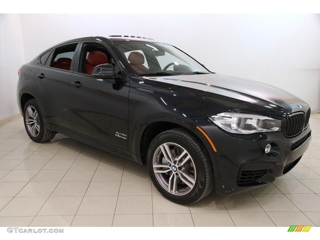 Carbon Black Metallic 2016 BMW X6 xDrive50i Exterior Photo #118787221