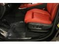 Coral Red/Black Front Seat Photo for 2016 BMW X6 #118787341