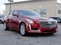 Crystal White Tricoat 2017 Cadillac CTS FWD Exterior
