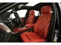 Coral Red/Black Front Seat Photo for 2016 BMW X6 #118787356