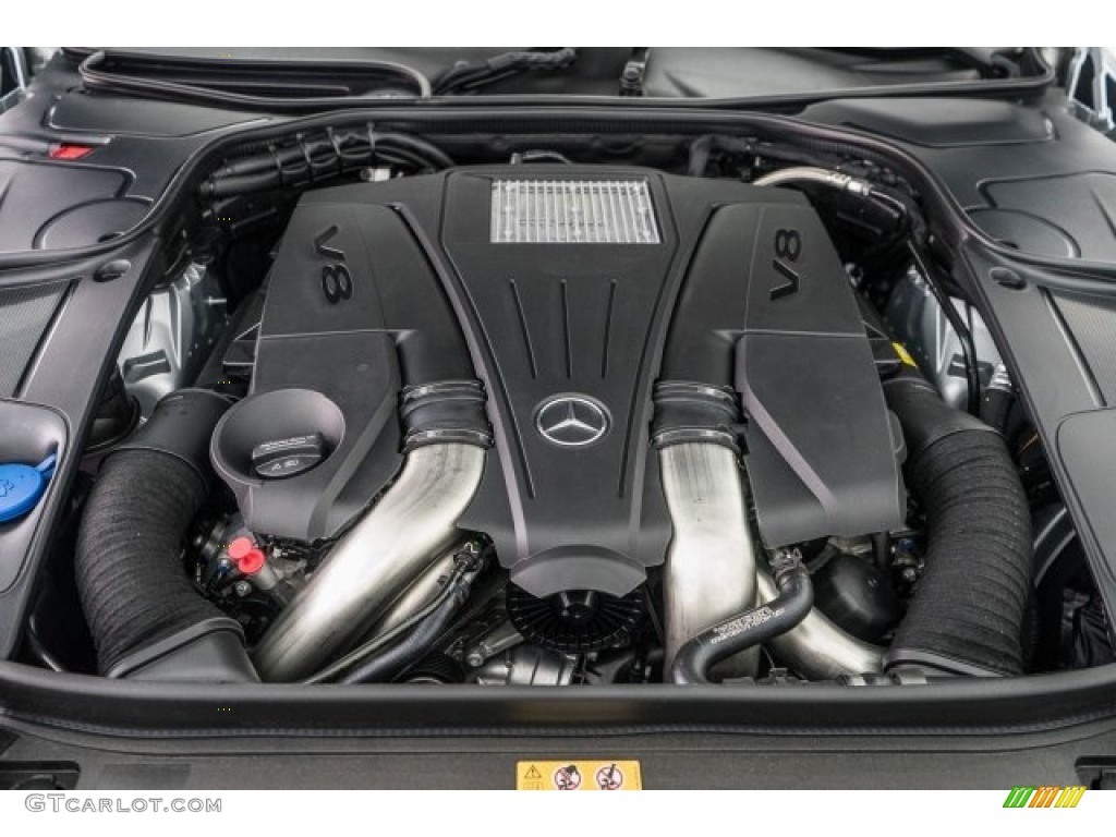 2017 Mercedes-Benz S 550 Sedan 4.7 Liter DI biturbo DOHC 32-Valve VVT V8 Engine Photo #118787455