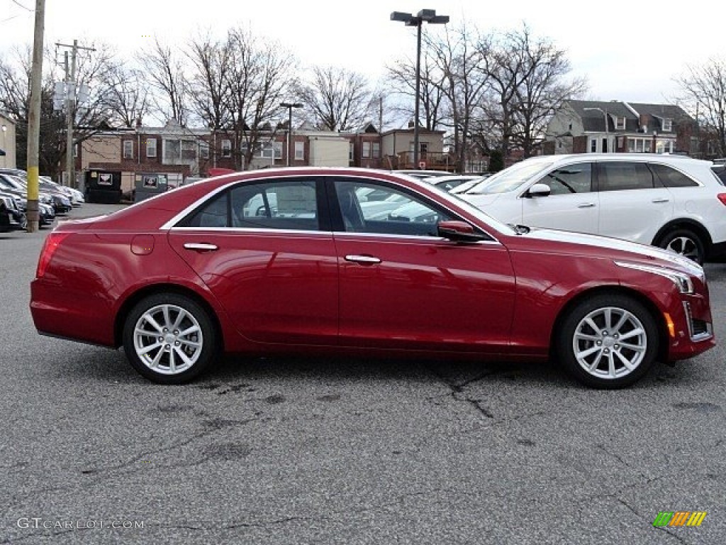Crystal White Tricoat 2017 Cadillac CTS FWD Exterior Photo #118787461