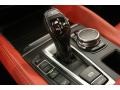 2016 BMW X6 Coral Red/Black Interior Transmission Photo