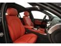 Coral Red/Black Front Seat Photo for 2016 BMW X6 #118787713
