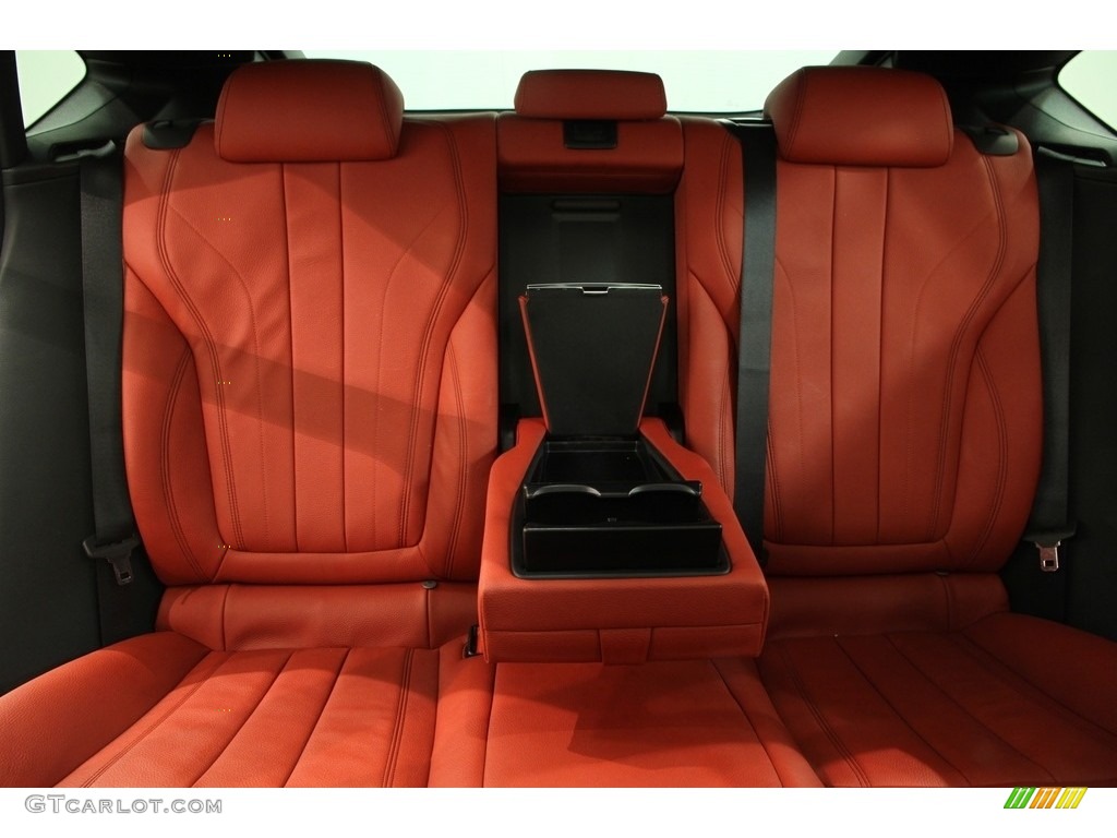 2016 BMW X6 xDrive50i Rear Seat Photos