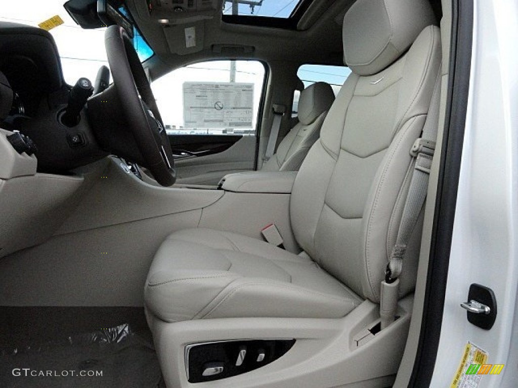 2017 Cadillac Escalade ESV Luxury 4WD Front Seat Photo #118789750