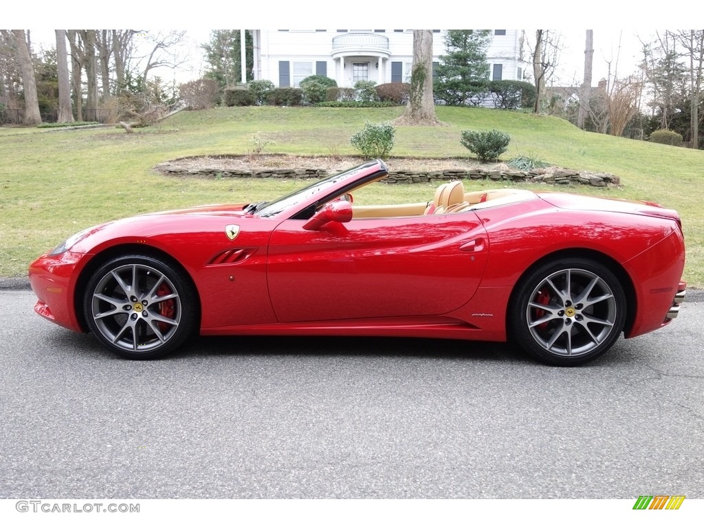 Rosso Corsa (Red) 2012 Ferrari California Standard California Model Exterior Photo #118790191