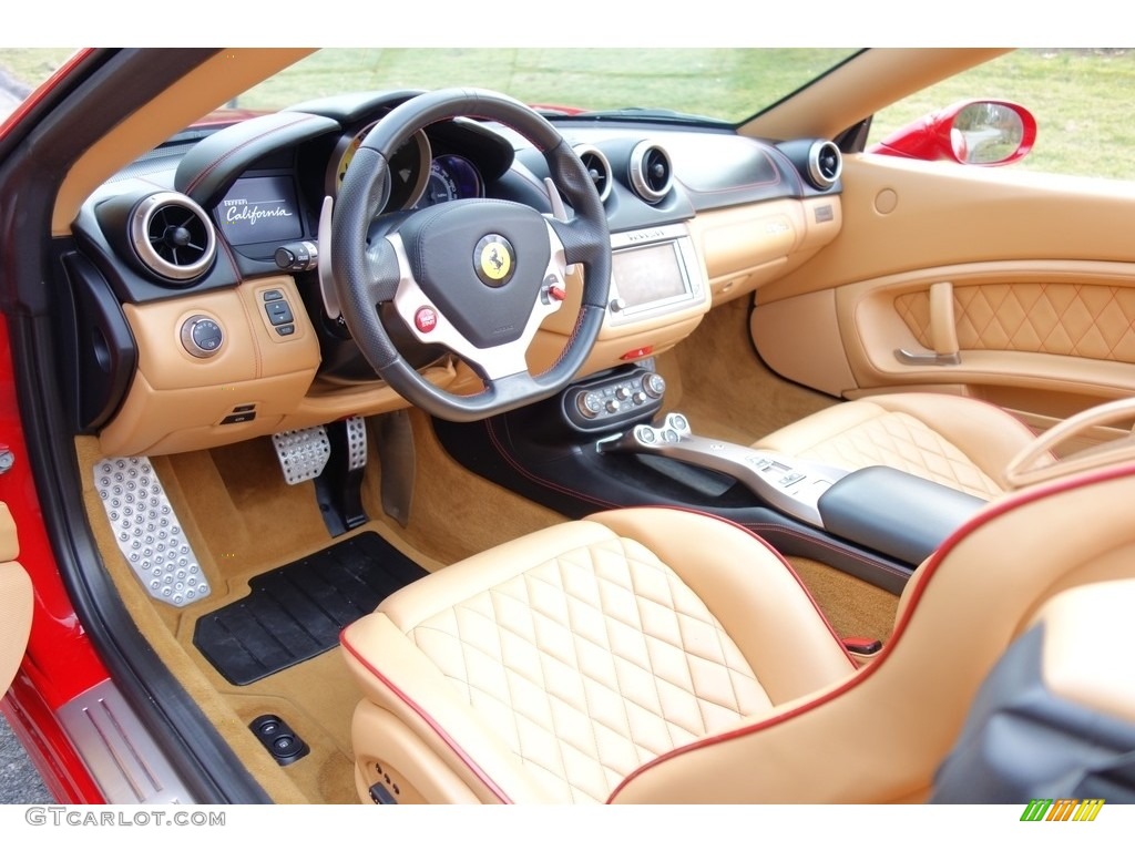 2012 Ferrari California Standard California Model Front Seat Photo #118790383