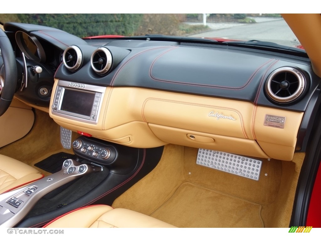 2012 Ferrari California Standard California Model Beige (Beige) Dashboard Photo #118790452