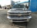 Pepperdust Metallic - Silverado 3500HD Work Truck Crew Cab Dual Rear Wheel 4x4 Photo No. 2