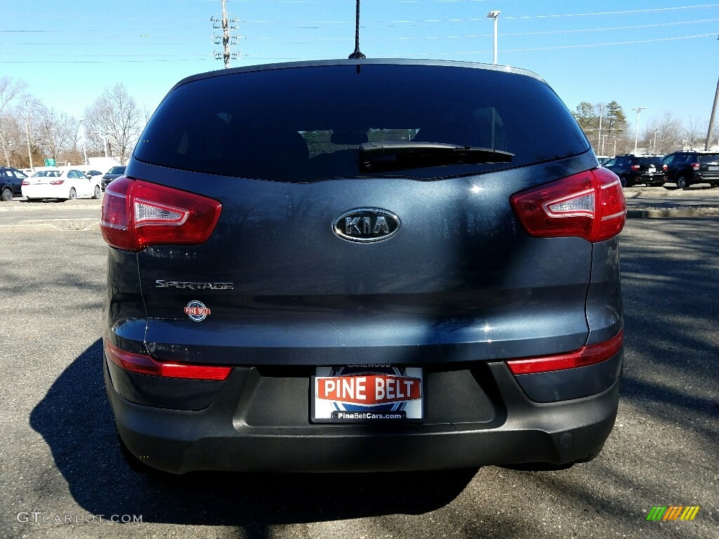 2011 Sportage LX - Twilight Blue / Black photo #8