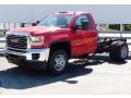 Cardinal Red - Sierra 3500HD Regular Cab Chassis 4x4 Photo No. 1