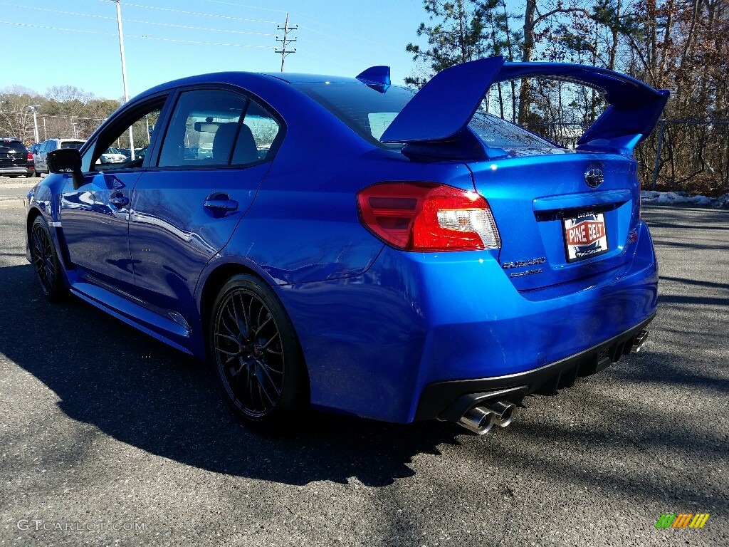 2017 WRX STI - WR Blue Pearl / Carbon Black photo #4