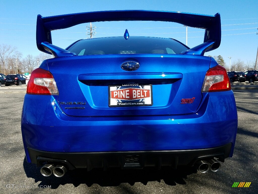 2017 WRX STI - WR Blue Pearl / Carbon Black photo #5