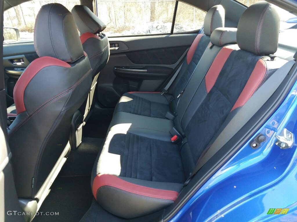 Carbon Black Interior 2017 Subaru WRX STI Photo #118791376