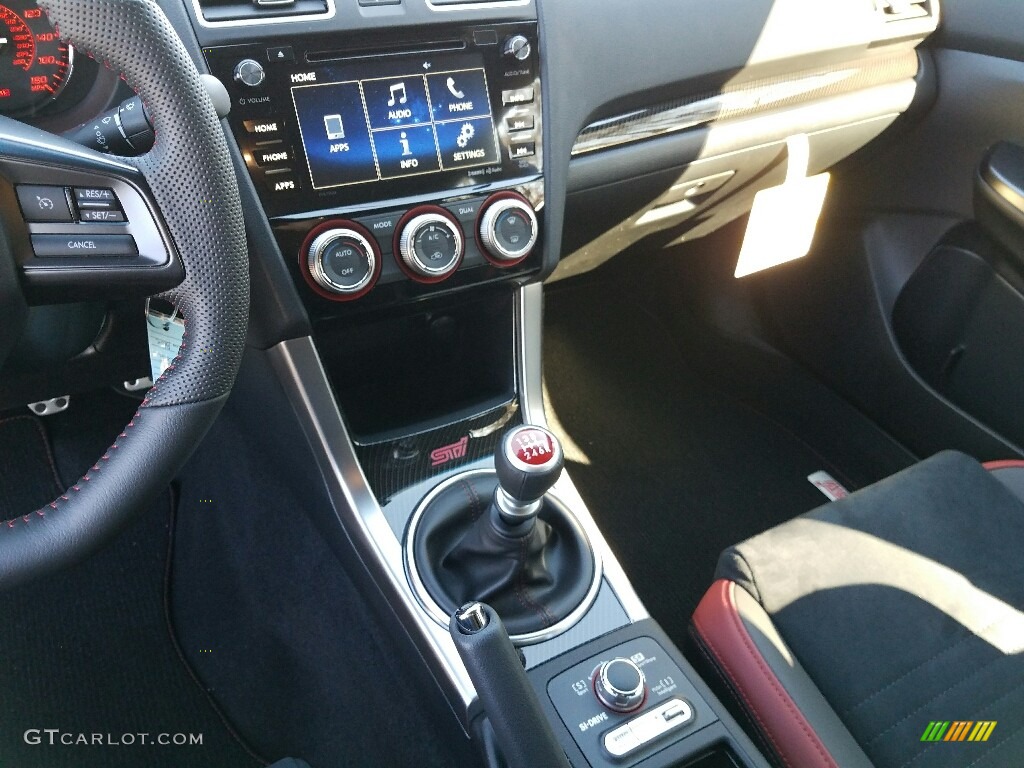 2017 WRX STI - WR Blue Pearl / Carbon Black photo #10