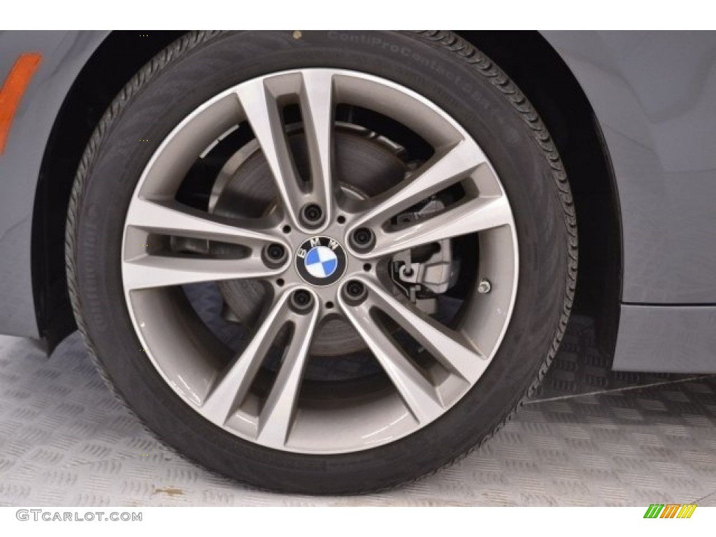 2017 3 Series 330i Sedan - Mineral Grey Metallic / Black photo #9