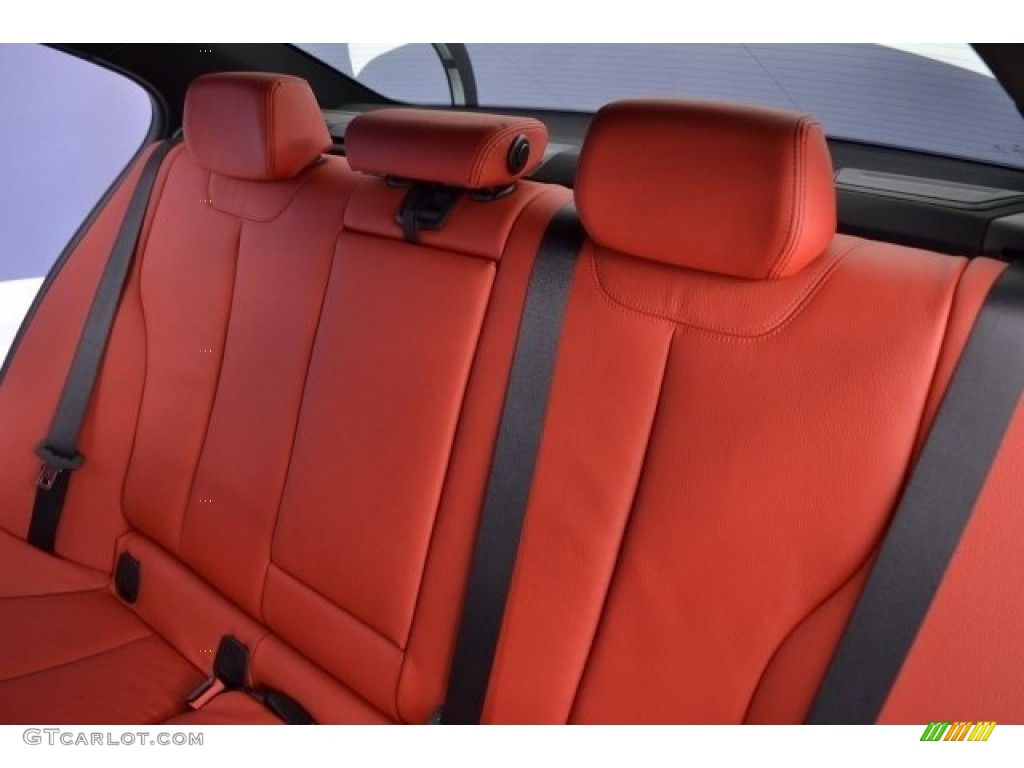 2017 3 Series 340i Sedan - Alpine White / Coral Red photo #13