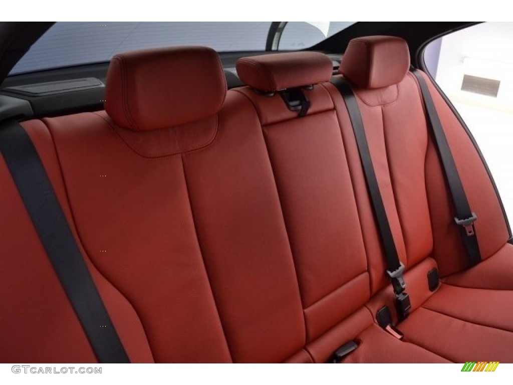 2017 3 Series 340i Sedan - Alpine White / Coral Red photo #18