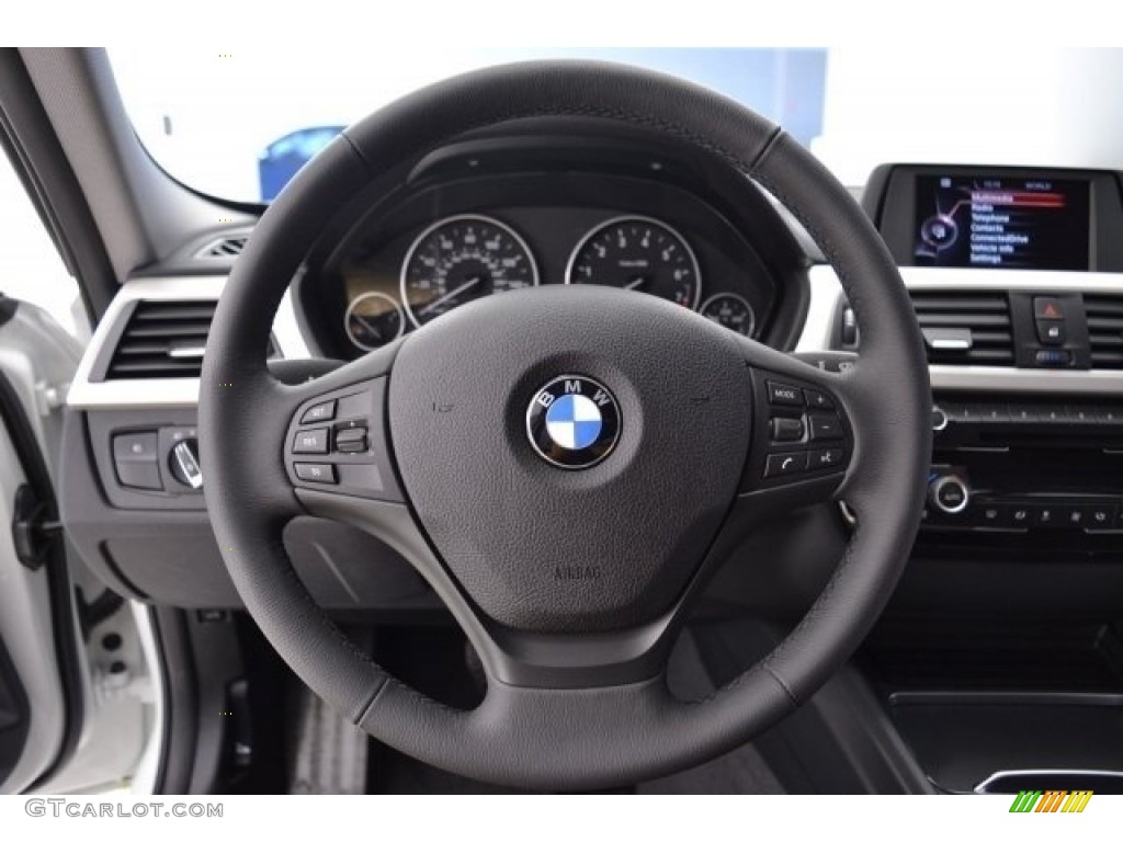 2017 3 Series 320i Sedan - Alpine White / Black photo #29