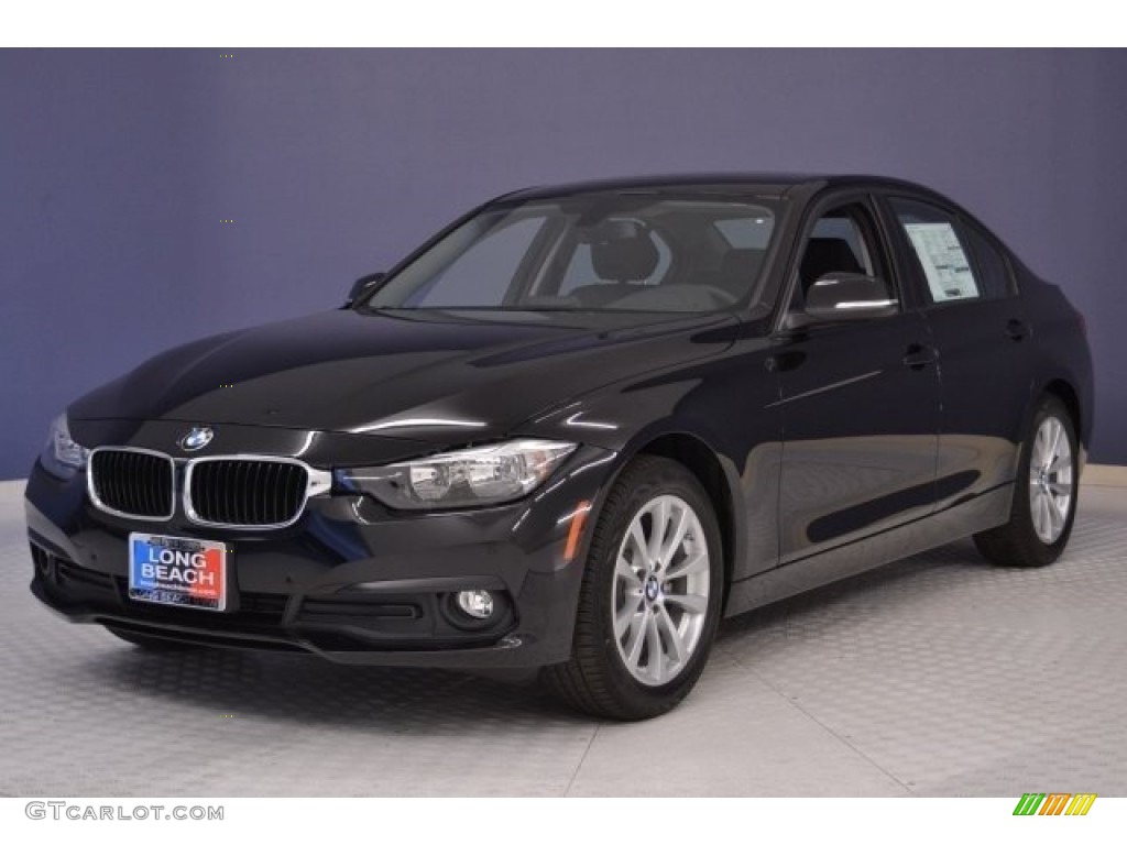 2017 3 Series 320i Sedan - Jet Black / Black photo #3