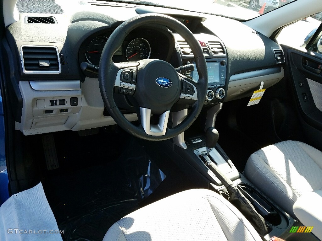 2017 Forester 2.5i Premium - Quartz Blue Pearl / Gray photo #9