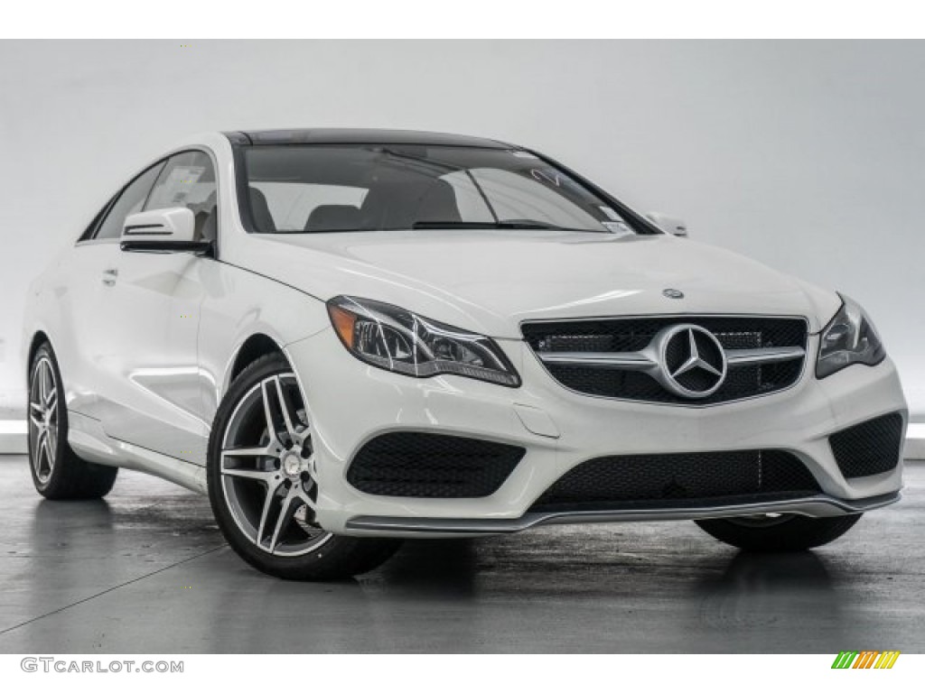 Polar White 2017 Mercedes-Benz E 400 Coupe Exterior Photo #118798481