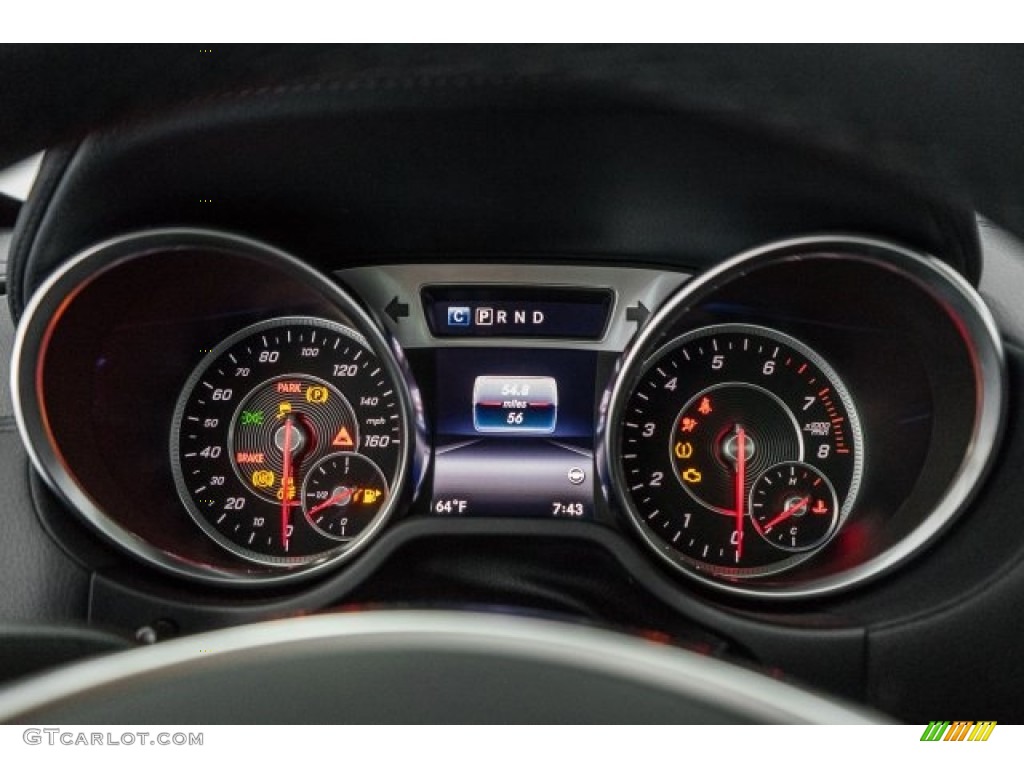 2017 Mercedes-Benz SL 550 Roadster Gauges Photo #118798607