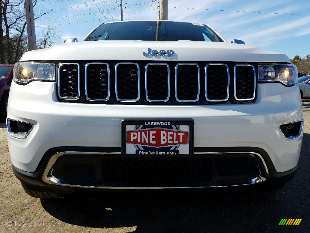 2017 Grand Cherokee Limited 4x4 - Bright White / Black photo #2