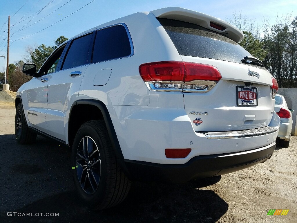 2017 Grand Cherokee Limited 4x4 - Bright White / Black photo #4