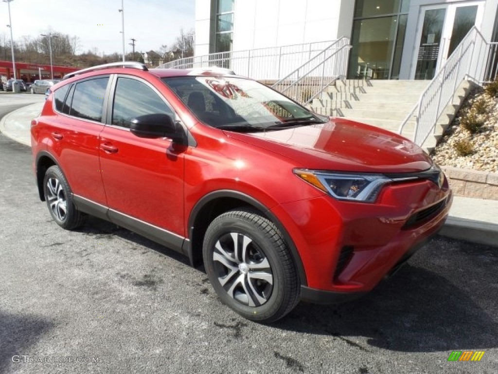 Barcelona Red Metallic Toyota RAV4